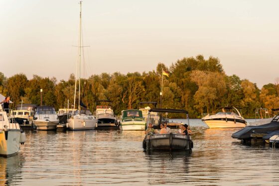 Sloependiner, Running dinner aan het water!